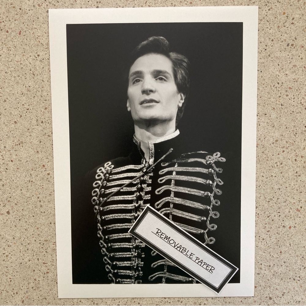 JOHN CUDIA as Raoul de Chagny in The Phantom of the Opera Photo 5”X7” Broadway